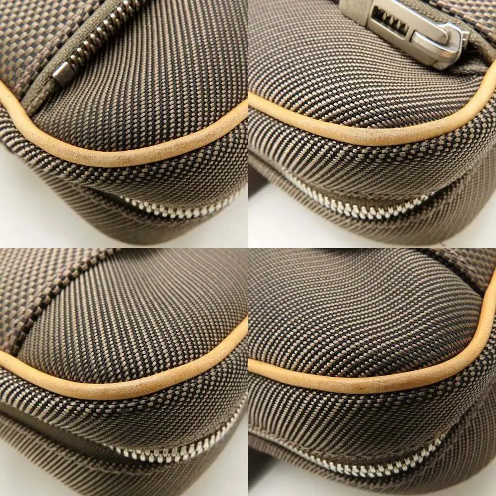Louis Vuitton Brown and Tan Textured Laptop Briefcase